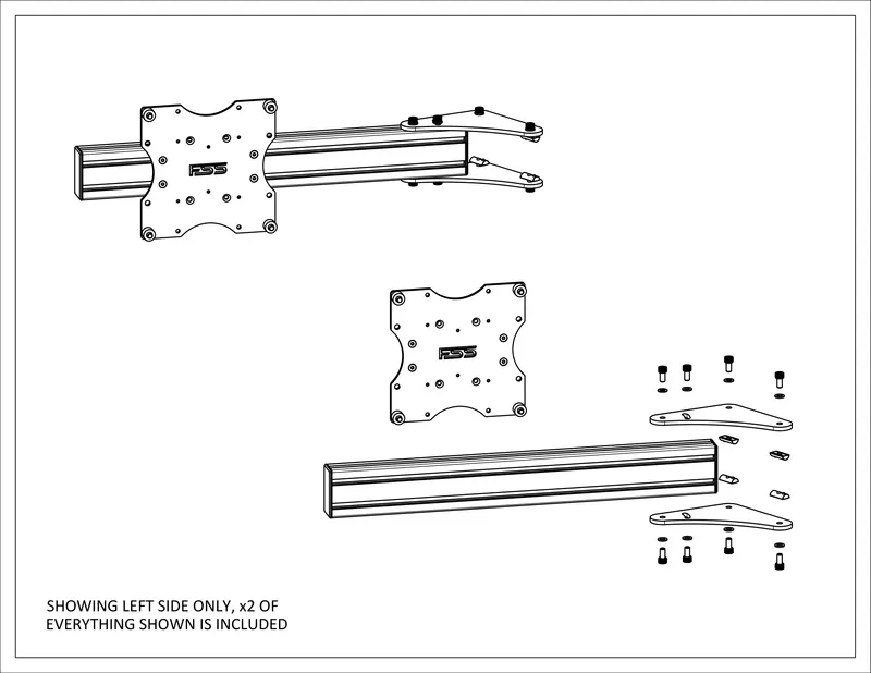 Triple Monitor Frame (Add-on)
