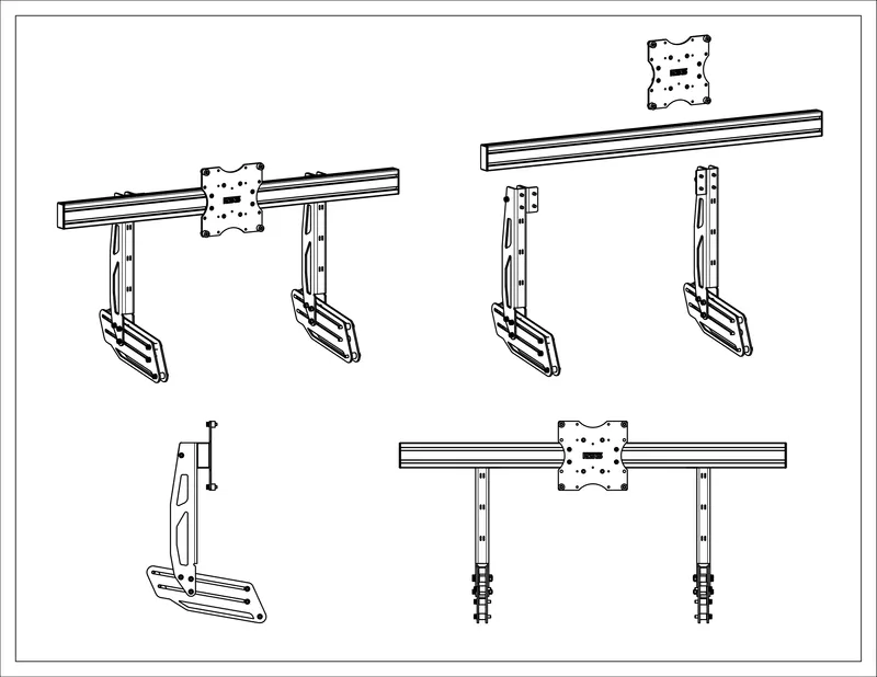 Single Monitor Frame Kit