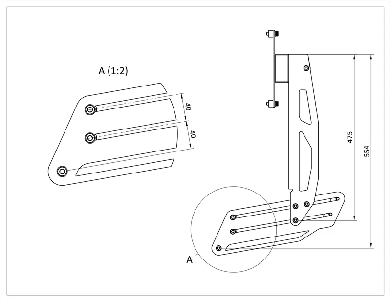 Single Monitor Frame Kit