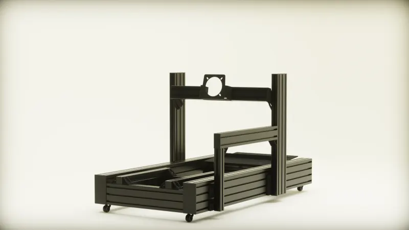 BC600 Base Chassis Kit, Pro Extreme w/ Regular Pedal Frame 8