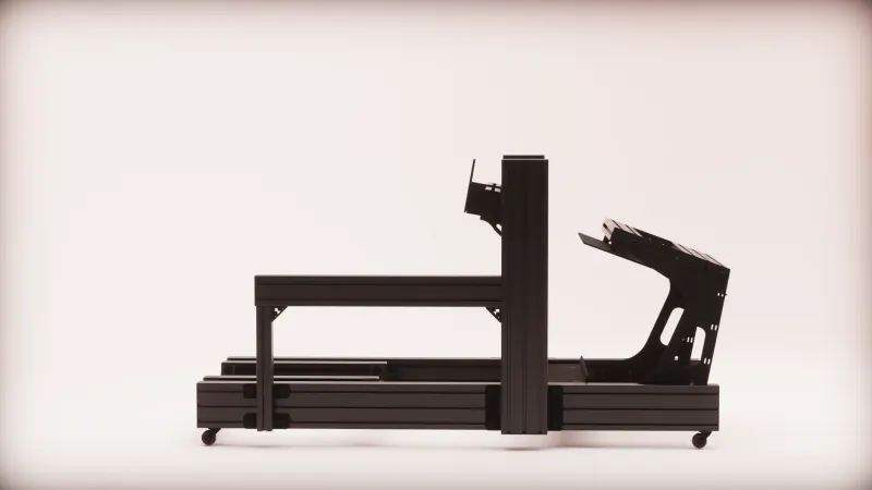 BC300 Base Chassis Kit, Club w/ Inverted Pedal Frame 7