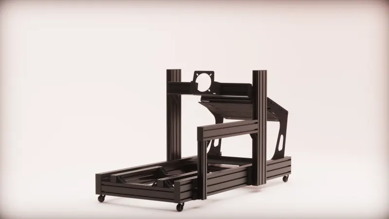 BC300 Base Chassis Kit, Club w/ Inverted Pedal Frame 8