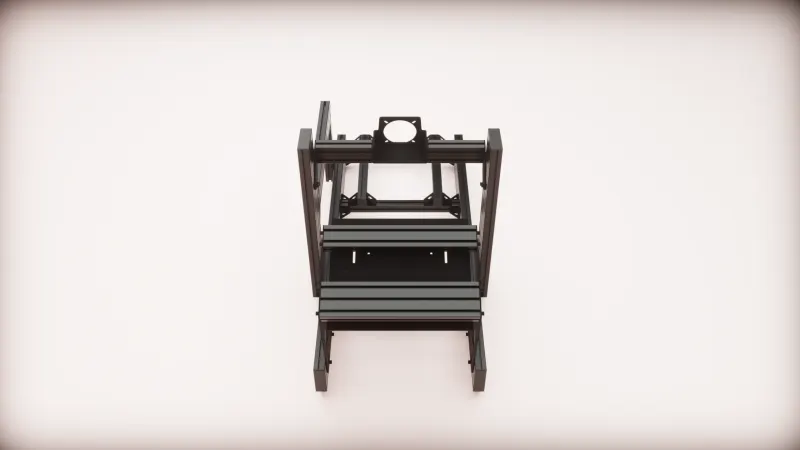 BC300 Base Chassis Kit, Club w/ Inverted Pedal Frame 2