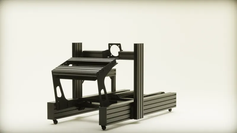 BC600 Base Chassis Kit, Pro Extreme w/ Inverted Pedal Frame 5