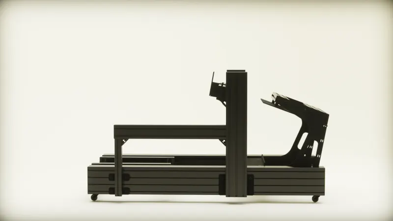 BC600 Base Chassis Kit, Pro Extreme w/ Inverted Pedal Frame 7