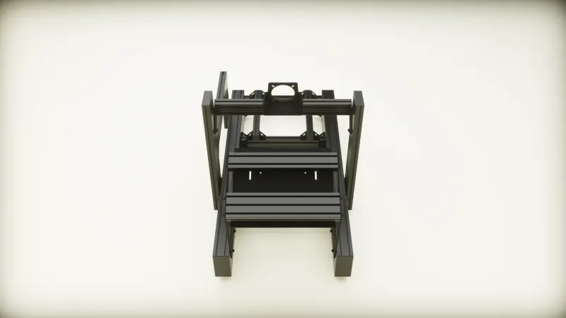 BC600 Base Chassis Kit, Pro Extreme w/ Inverted Pedal Frame 2