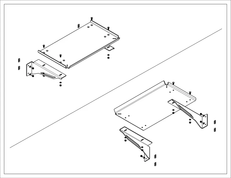 PC Shelf Assembly