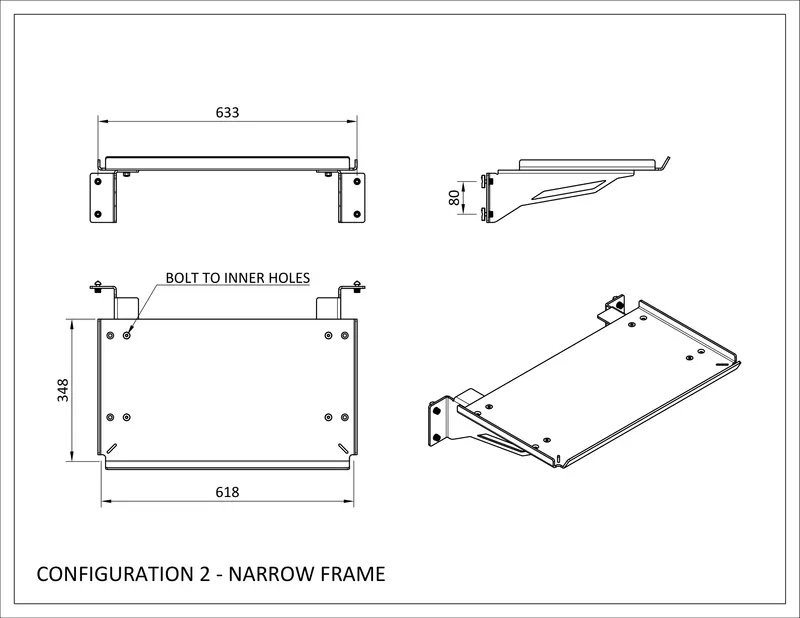 PC Shelf Assembly