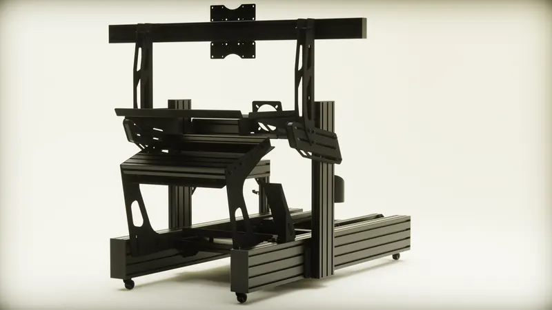 RTR600 Pro Extreme Chassis Kit - Inverted Pedal Frame 3