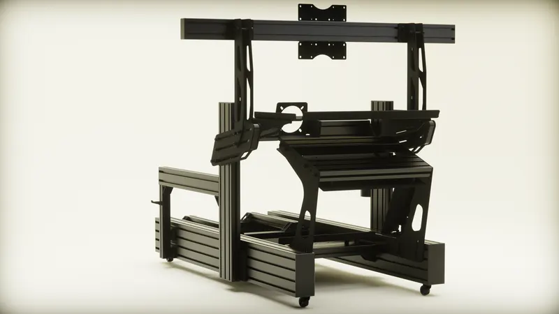 RTR600 Pro Extreme Chassis Kit - Inverted Pedal Frame 4