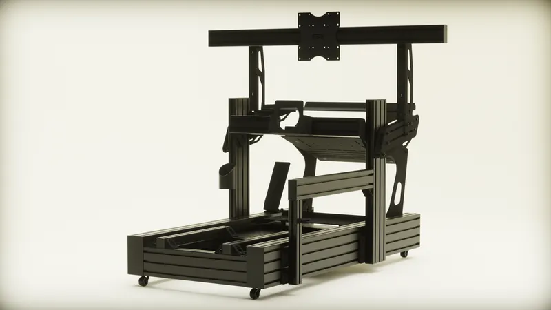 RTR600 Pro Extreme Chassis Kit - Inverted Pedal Frame 6