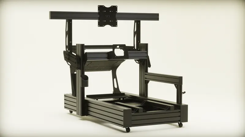 RTR600 Pro Extreme Chassis Kit - Inverted Pedal Frame