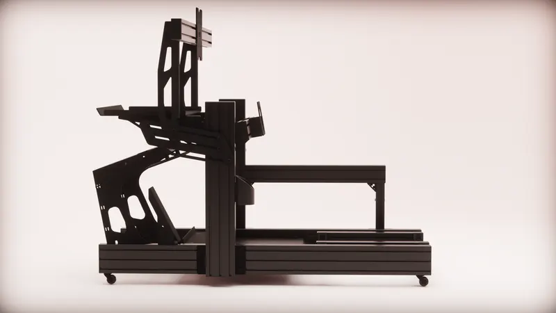 RTR300 Club Chassis Kit - Inverted Pedal Frame 2