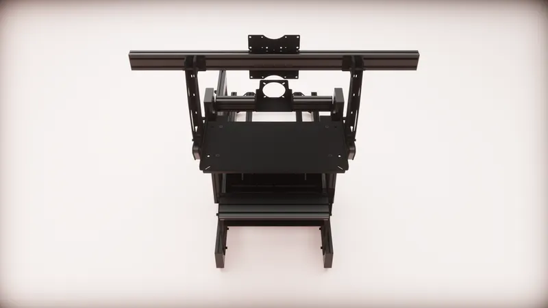 RTR300 Club Chassis Kit - Inverted Pedal Frame 7