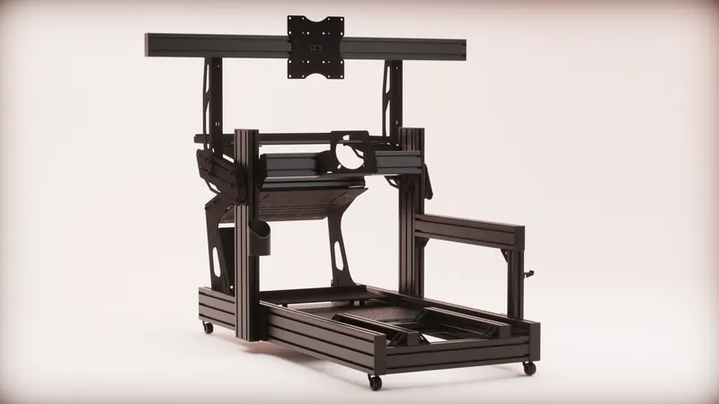 RTR300 Club Chassis Kit - Inverted Pedal Frame