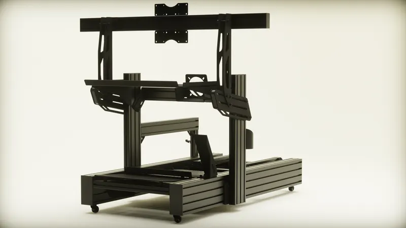 RTR600 Pro Extreme Chassis Kit - Regular Pedal Frame 3