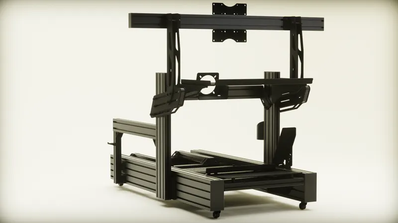 RTR600 Pro Extreme Chassis Kit - Regular Pedal Frame 4