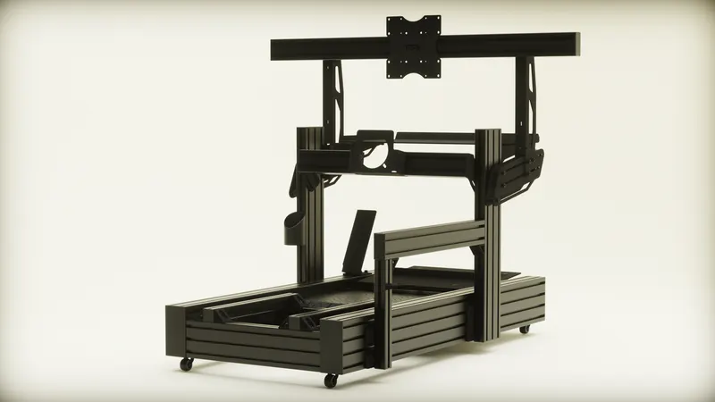 RTR600 Pro Extreme Chassis Kit - Regular Pedal Frame 6