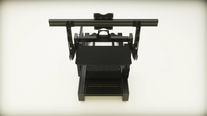 RTR600 Pro Extreme Chassis Kit - Regular Pedal Frame 7
