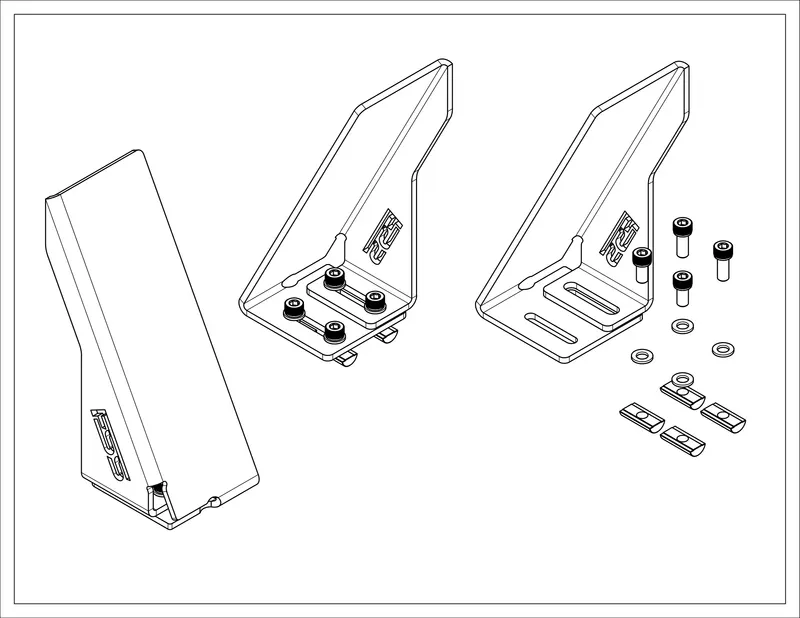 Dead Pedal Kit